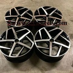 18 19" Inch Golf Gti Dallas Style Wheels Vw Mk5 Mk6 Mk7 Mk7.5 Audi A3 Caddy Van Seat Leon Scirocco 5x112