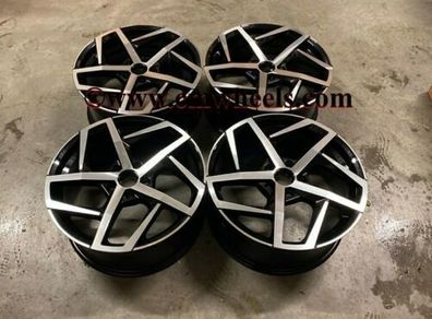 18 19" Inch Golf Gti Dallas Style Wheels Vw Mk5 Mk6 Mk7 Mk7.5 Audi A3 Caddy Van Seat Leon Scirocco 5x112
