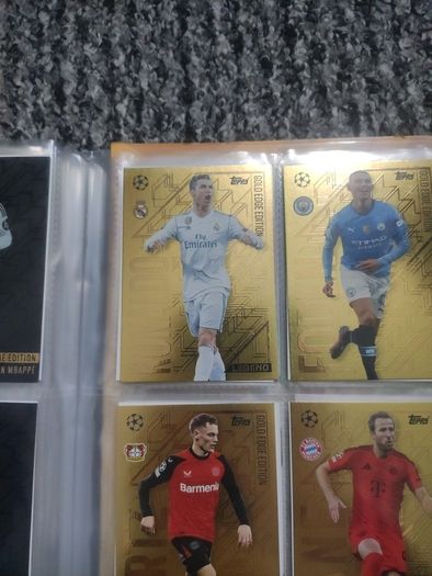 Gold edge mint match attax