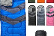 Sleeping Bags for Adults &amp; Kids Sleeping Bag 3-4 Season - Ultralight Backpacking Sleeping Bag Cold Weather &amp; Warm, Lightweight Compact, Single Adult Girls Boys Winter Sleep Camping Accessories