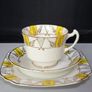 SALE!  Vintage Art Deco style WELLINGTON China LONGTON England 9 piece part Tea Set Image 5