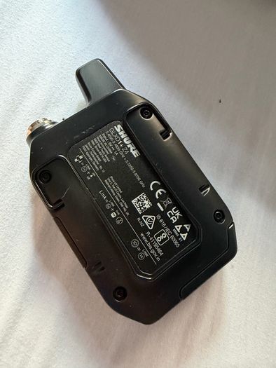 Shure GLXD1+ with cable and battery