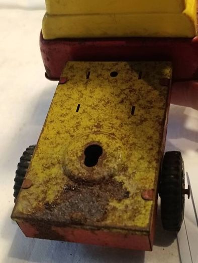 Wells Britmoy 1950's Friction Tinplate Truck