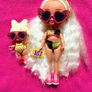 L.O.L. Surprise dolls. Tweens Babysitting Party Dolls Rae Sands and SPF Q.T. Image 4