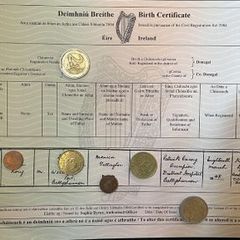 Rory Gallagher - Birth Certificate - Legendary Irish Rock Guitarist
