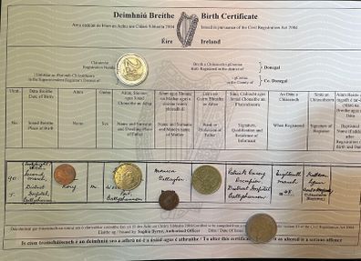 Rory Gallagher - Birth Certificate - Legendary Irish Rock Guitarist