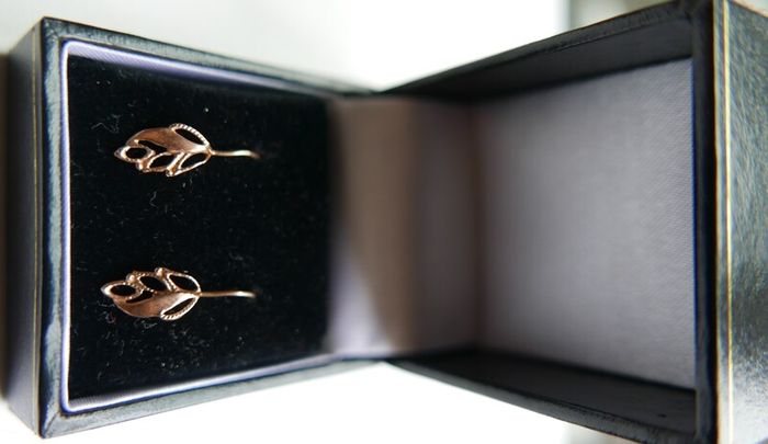Victorian 9ct Sold Gold 375 Drop Earrings 0,84g