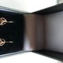 Victorian 9ct Sold Gold 375 Drop Earrings 0,84g Image 4