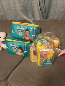Pampers nappies