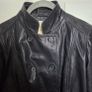 Genuine leather Black Levis jacket, size S Image 4