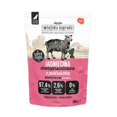Country of Animals MONOPROTEIN Lamb with Parsley wet food for adult dogs 500g