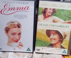 Emma + Sense and Sensibility Dvd Bundle Jane Austen Period movies Emma Thompson Gwyneth Paltrow