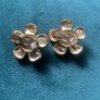 Vintage clip on earrings Image 2