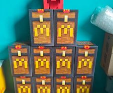 Minecraft McDonald's Exclusive Happy Meal Toys