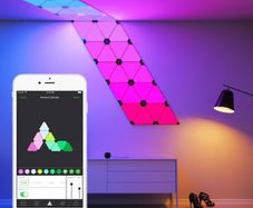 Nanoleaf Aurora Smarter Kit, 9 Panels (Light Panels Starter Kit)
