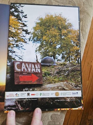 A First World War Centenary  Roll Of Honour For County Cavan. By Michael Finnegan. First Edition Large Volume Hardback In Very Good Condition.  See Photos For Same.