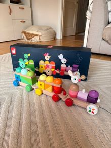 Kids wooden  toy train