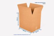 Double Wall Cardboard Boxes - 406 mm x 356 mm x 356 mm