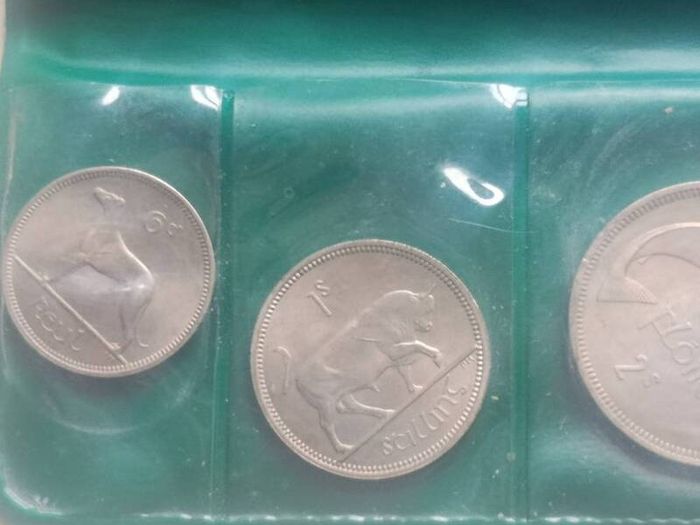 1964 UNC  Set. Coins of Ireland.