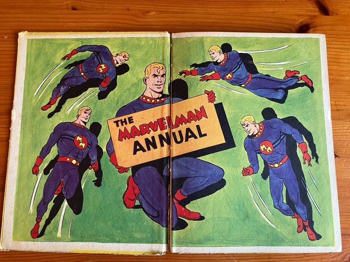 Vintage annual: 'Marvelman' 1956