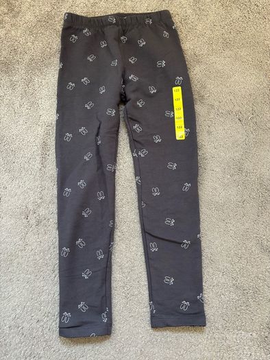 New Girls leggings bunny 6-7 years old 122cm