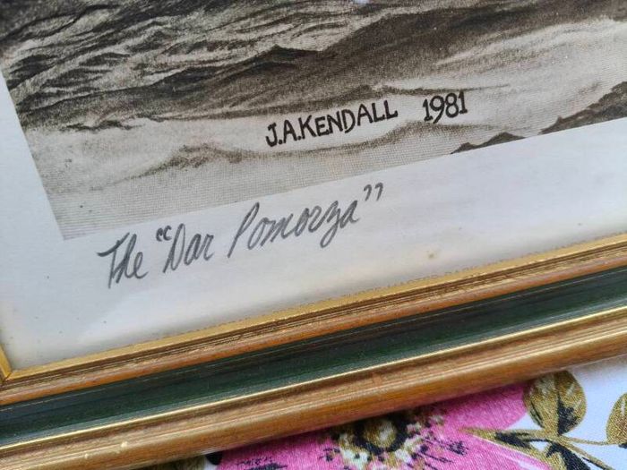 Vintage Ship Print