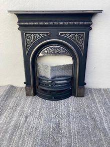 Victorian-Style Cast Iron Fireplace