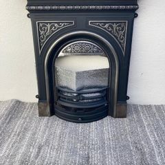 Victorian-Style Cast Iron Fireplace