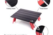 Mini Portable Foldable Table for Outdoor Picnic Barbecue Tours Tableware Ultra Light Folding Computer Bed Desk
