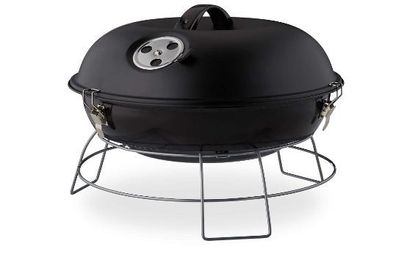 Portable Kettle BBQ Picnic Grill with Lid