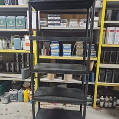 plastic shelving
