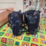 Public desire platform denim sandals Image 8