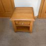 Oak Side Table / Lamp table Image 3