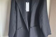 next premium handsewn wool mix  coat size large new