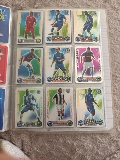 Limited edition 2009-2011 Match attaxs