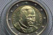 Pope Francis Vatican 2 Euro 2014  UNC