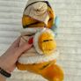 Garfield Pilot Aviator with glasses Cat Vintage Plush Toy Dakin TV Show 1978-1981 Used Please see photos Image 8