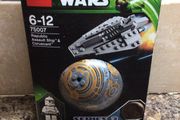 Star Wars republic assault ship &amp; coruscant Lego set no 75007 - new and unopened