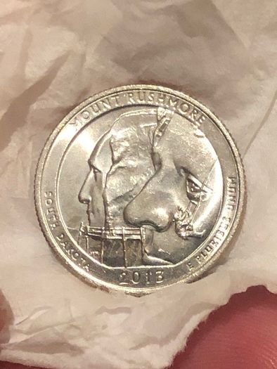 State Quarter Dollar Mint State with full luster