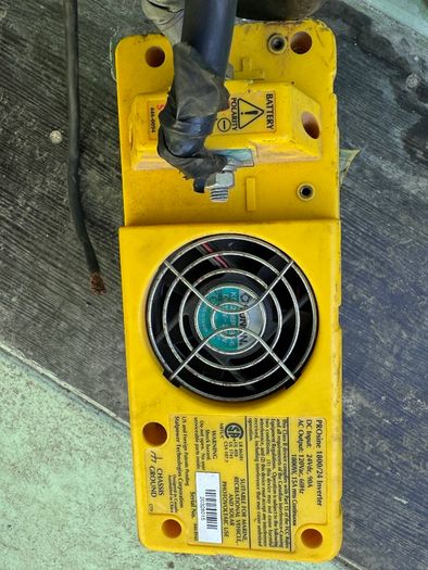 Heavy-duty Statpower PROsine 1800 True Sine Wave Inverter