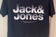 Jack &amp; Jones T-shirt Size Small (small Adult)  Jet Black.  In Excellent Condition. Like New.