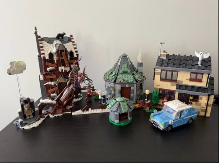 3 Lego Harry Potter Sets, all complete with instructions