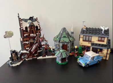 3 Lego Harry Potter Sets, all complete with instructions
