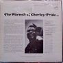 Charley Pride The Country Way LP Image 2