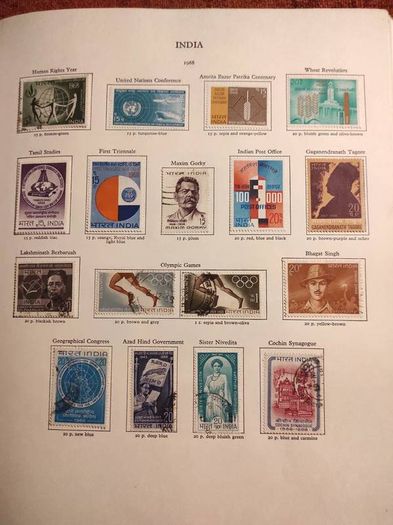 Stamp album 115 New Age