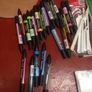 Easel, paints and markers bundle Image 10