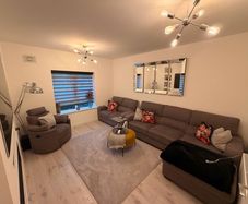 Sofa Suite + Footstool and Table
