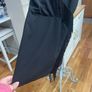 bershka playsuit black large wrap effect Image 4