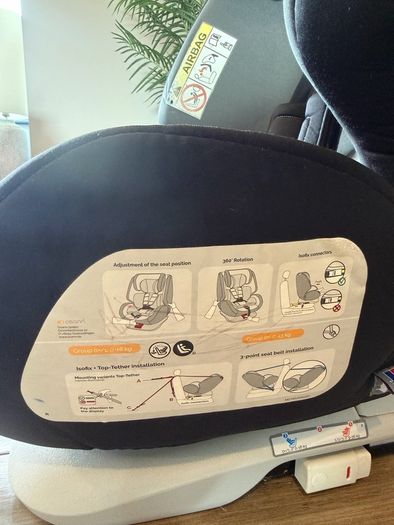 Osann ONE 360 Car Seat - ISOFIX - 0-36kg - Pixel Black