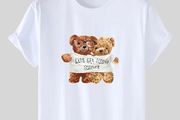 T-shirt print bear